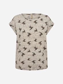Soyaconcept T-Shirt Galina - Grøn