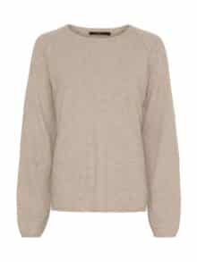 BTF Cph Cashmere Strik - Cream Melange