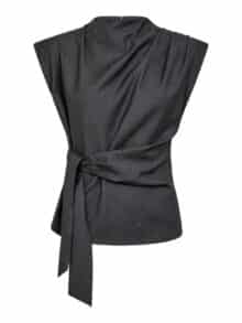 Co'Couture bluse Saga - Mid Grey