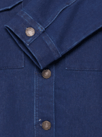 Fransa FRLUXE Jakke 20615864 - dark blue denim 200996 2
