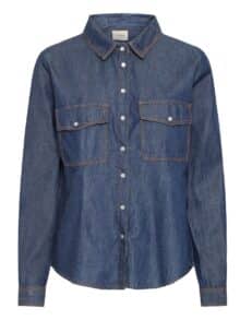 Fransa FRlarissa Bluse - Blue Denim