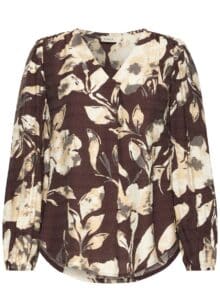 Fransa Frariana Bluse - Floral Fudge