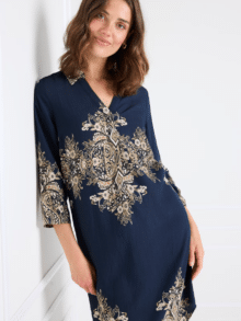 Fransa Kjole Fradara 20616353 - Navy Blazer 1