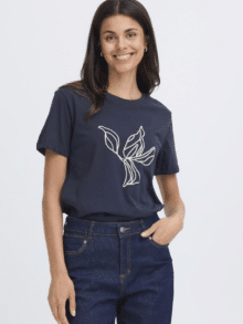 Fransa T Shirt Frariella 20617158 - Night Puff 1