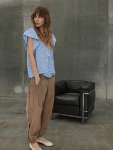 Gossia Bukser Mollie pant G1705 - Dark Caramel 1