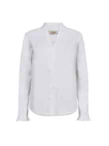 Mos Mosh skjorte Hassie pleat - Hvid