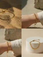 Muun Studios Armbånd Sun Burst - Guld2