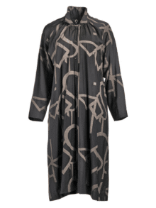 My Soul Graphic Kjole 2106 - Black brown