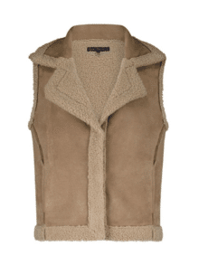 Red Button Teddy Waistcoat SRB4578