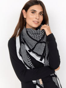 Soya concept tørklæde Sc- Buke 51161 - Farve Grå 1