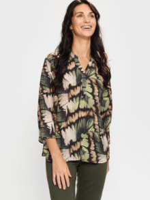 2 Biz Amoa Bluse - Farve Green 1