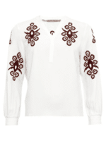 Costa Mani Clooney Bluse 2508116 Wine Embo