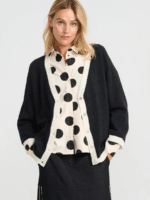 Costa Mani Dot Bluse 2508121 Black Dot 3