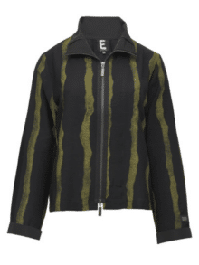 E Aventgarde Jakke 14890 - Farve black kiwi