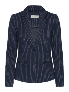 Fransa Blazer Jakke Frblenda 20617230 i Night Sky Stripe – elegant og tidløs dameblazer.