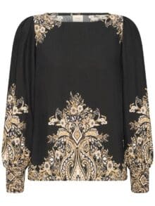 Fransa FRadara Bluse - Black Paisley