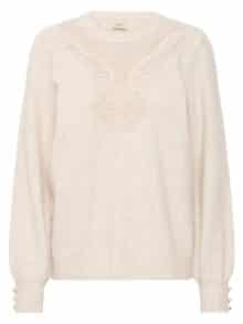 Fransa FRellen Strik - Oatmeal