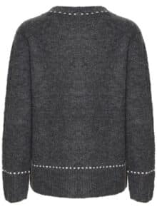 Fransa Frelisa Strik - Mørkegrå1