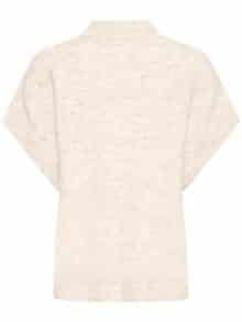 Fransa Frsanny Stik Vest - Oatmeal1