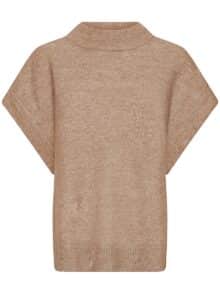 Fransa Frsanny Strik Vest - Cocoa