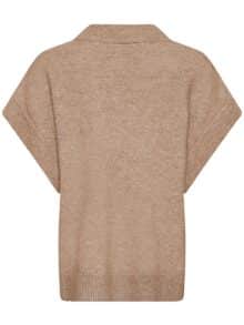 Fransa Frsanny Strik Vest - Cocoa1