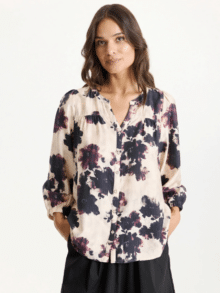 In Front Bonny Bluse 16838- Farve burgundy