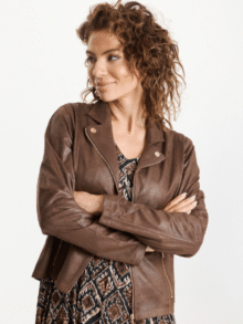 In Front Molly jakke brun