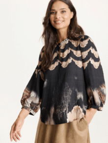 In Front Simone Bluse 16827 - Farve Black