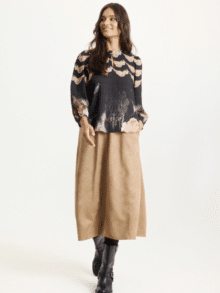 In Front Simone Bluse 16827 - Farve Black 1