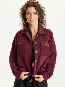 In Front jakke Ivy 16807 - Farve burgundy