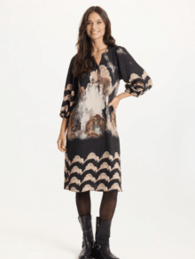 In Front kjole Simone sort