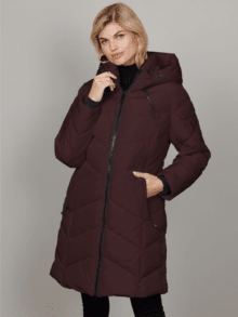 Junge Maja Jakke Vine – detaljer på damejakke