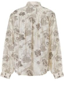 Luxzuz Rosa Bluse - Chocolate Chip1