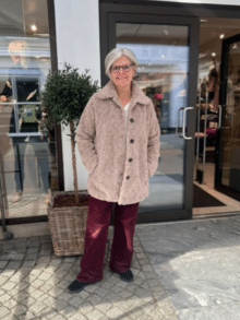 Notys Fake Fur Jakke 40482