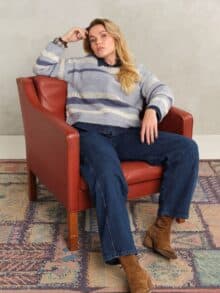 Skovhuus Strik 3928 - Pale Blue1