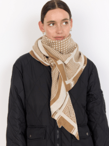 Soya concept tørklæde Sc- Buke 51161 - Farve beige 1