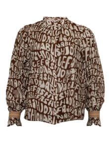 Costa Mani foxx skjorte 2510128 - Farve letters