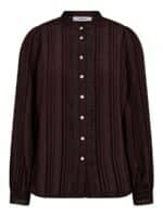 Co´Couture Lace Shirt - Brown