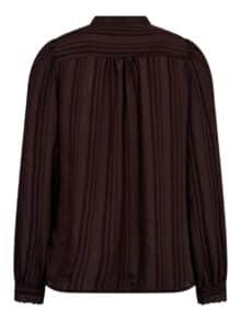 Co´Couture Lace Shirt - Brown1