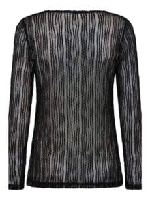 Co´Couture O-Neck Bluse - Sort1