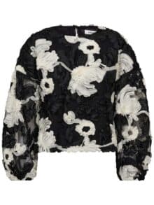 Co´Couture bluse Fleur - Black