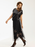In front bluse Romeo 16900 - Farve Sort 2