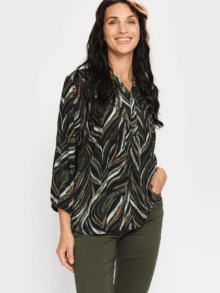 Køb 2-Biz Bluse Dorte - Farve Green. 1