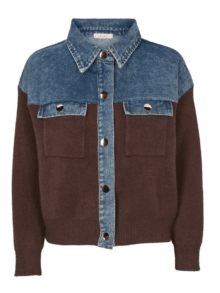 Lecoco lea jakke 34907 - Farve choko