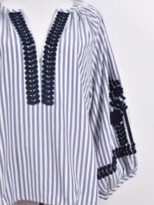 Qnuz Bluse 9194 Boheme - Blue