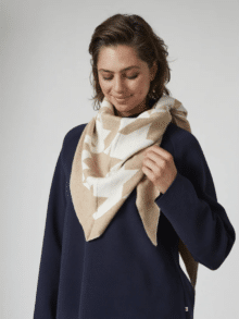 Red & Green Rikka Tørklæde 172532501 – light brown tørklæde til kvinder 2