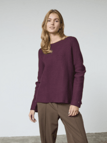 Red & Green Strik 171632302 – blommefarvet striktrøje til kvinder 1