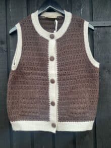 Lecoco Strik Vest - Brun