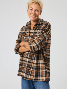 Lene Beier Skjorte - Skovhugger - Brun 1