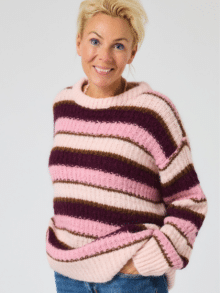 Lene Beier Strik lb6011 - Fyraften - Rose